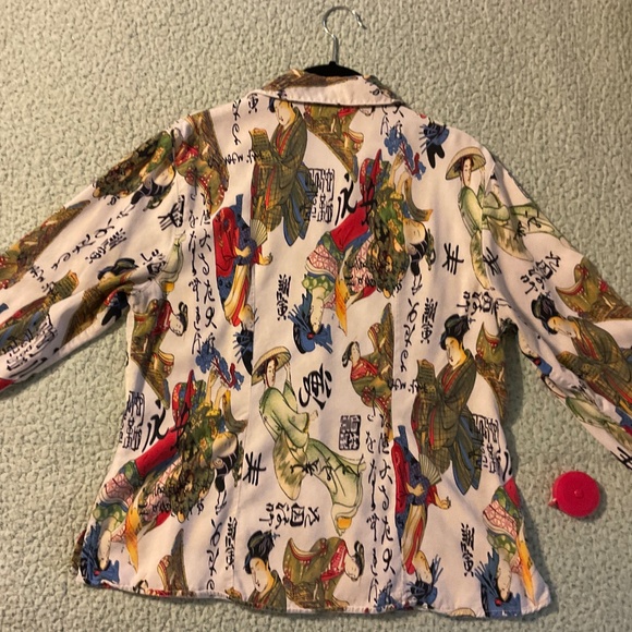 Tianello M tencel Suzy blouse brightly colored - Picture 5 of 15